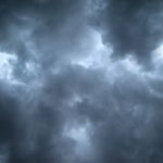 Bible verses about storms of life - picture of stormy clouds - a post at Hope Filled faith
