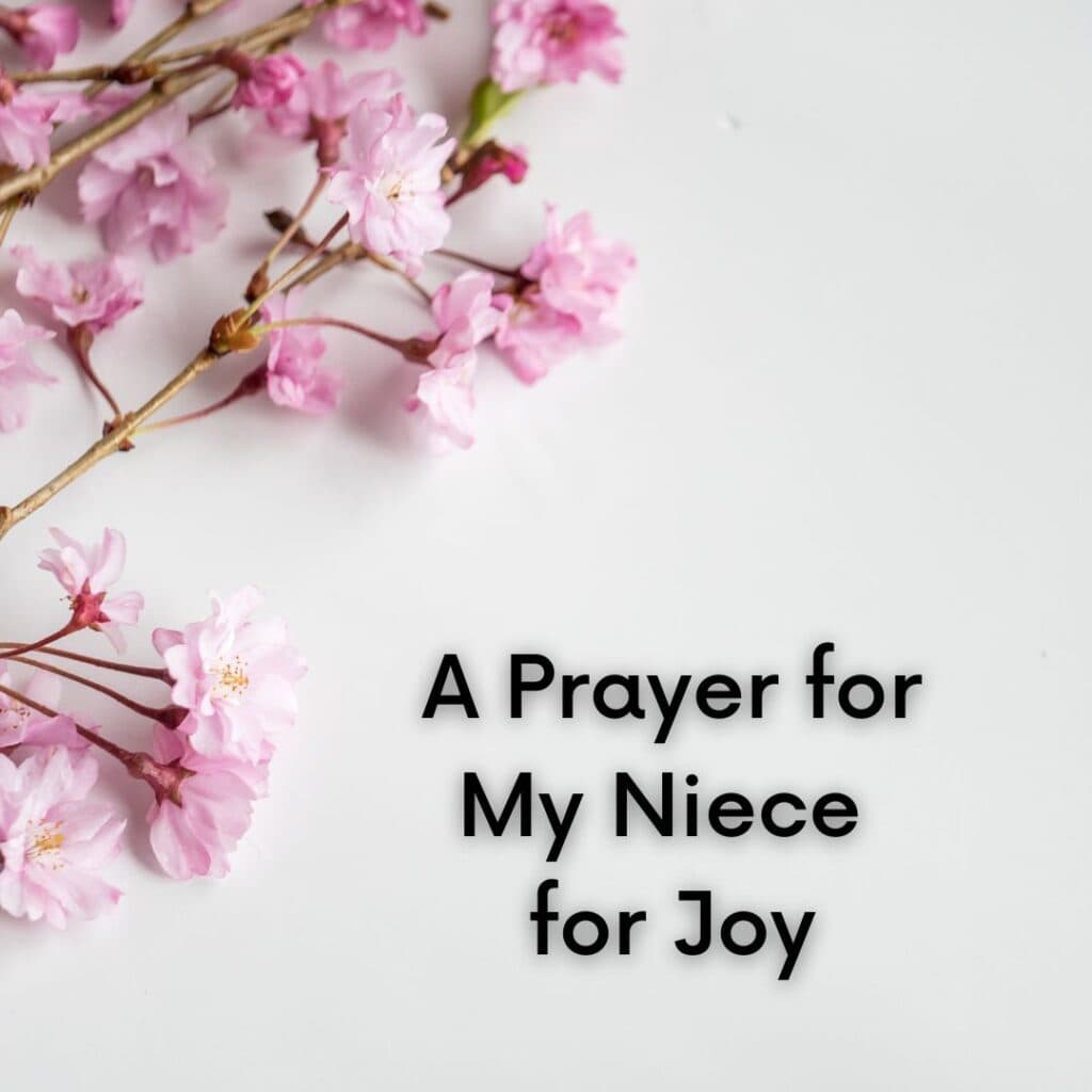 A Prayer for My Niece - A Prayer for my niece for joy - on Floral Background - at Hope Filled Faith (7)