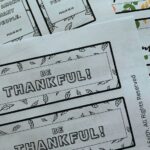 picture of free printable Thanksgiving bookmarks from Hope Filled Faith
