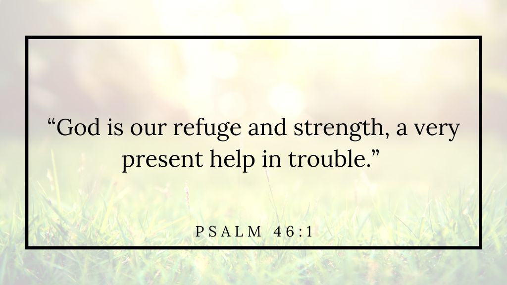 September Prayers (8) Psalm 46 1