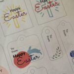 easter printable tags at hope filled faith - printout of Easter tags