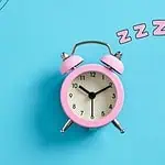 alarm clock with zzz emanating - 5 Bible verses for sleep