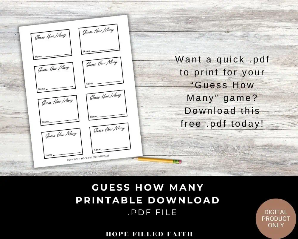 guess how many game preview